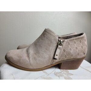 Dr Scholls Womens Boots Taupe Size 7.5M C061 F